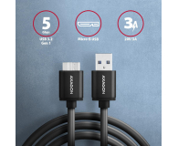 Axagon Kabel BUMM3-AM10AB SPEED Micro-B USB - USB-A 3.2 Gen 1 1 m - 1485429 - zdjęcie 4